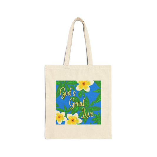 God's Great Love - CTracyLouie Canvas Tote Bag