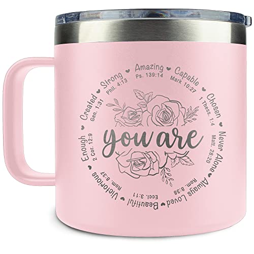 Christian Gifts for Women - Religious Gifts for Women, Spiritual Inspirational Gifts, Catholic Gifts Women - Christmas Gifts for Women - Birthday Gifts for Women, Mom, Friend, Sister - 14 Oz Mug